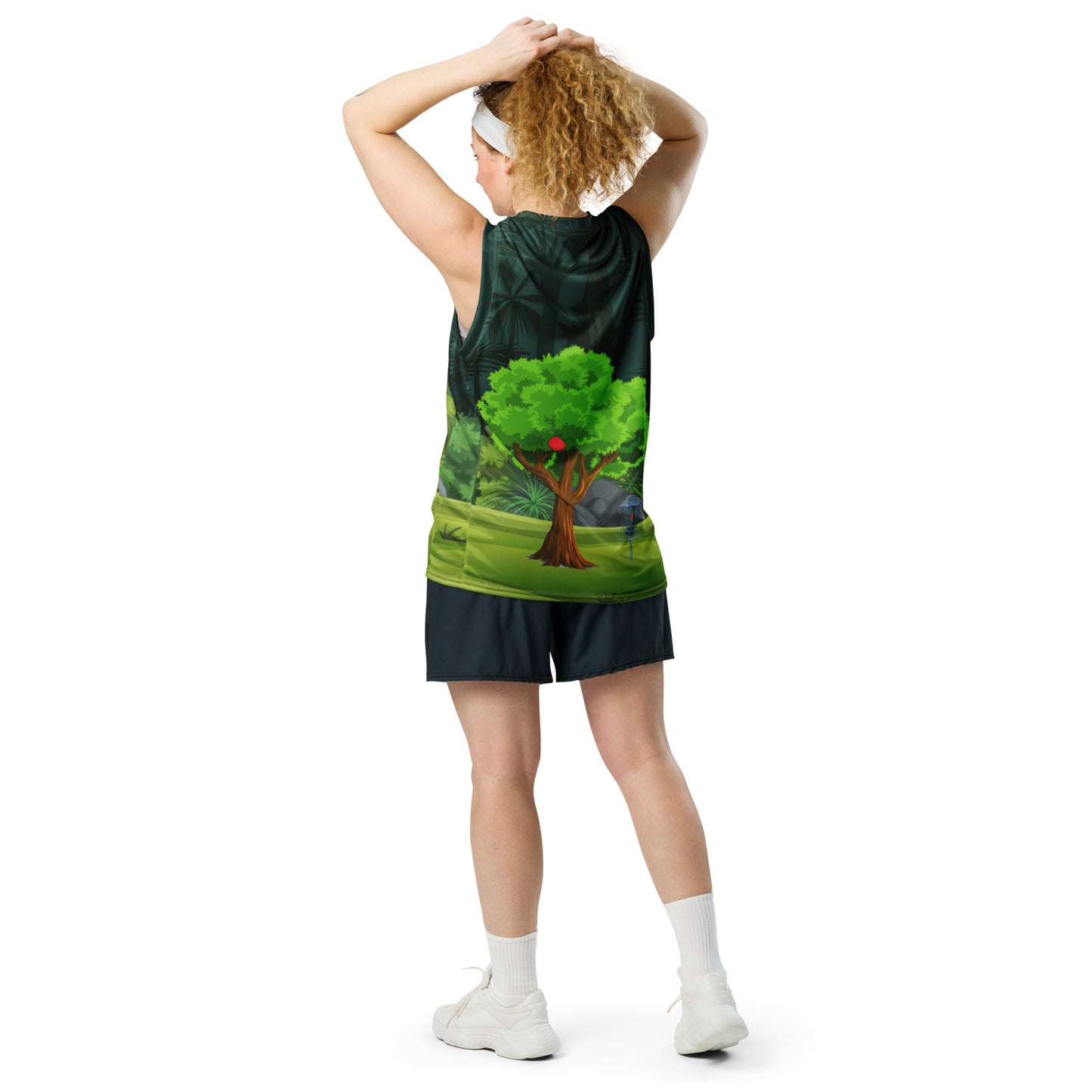 Tree's R Dicks Recycled unisex basketball jersey