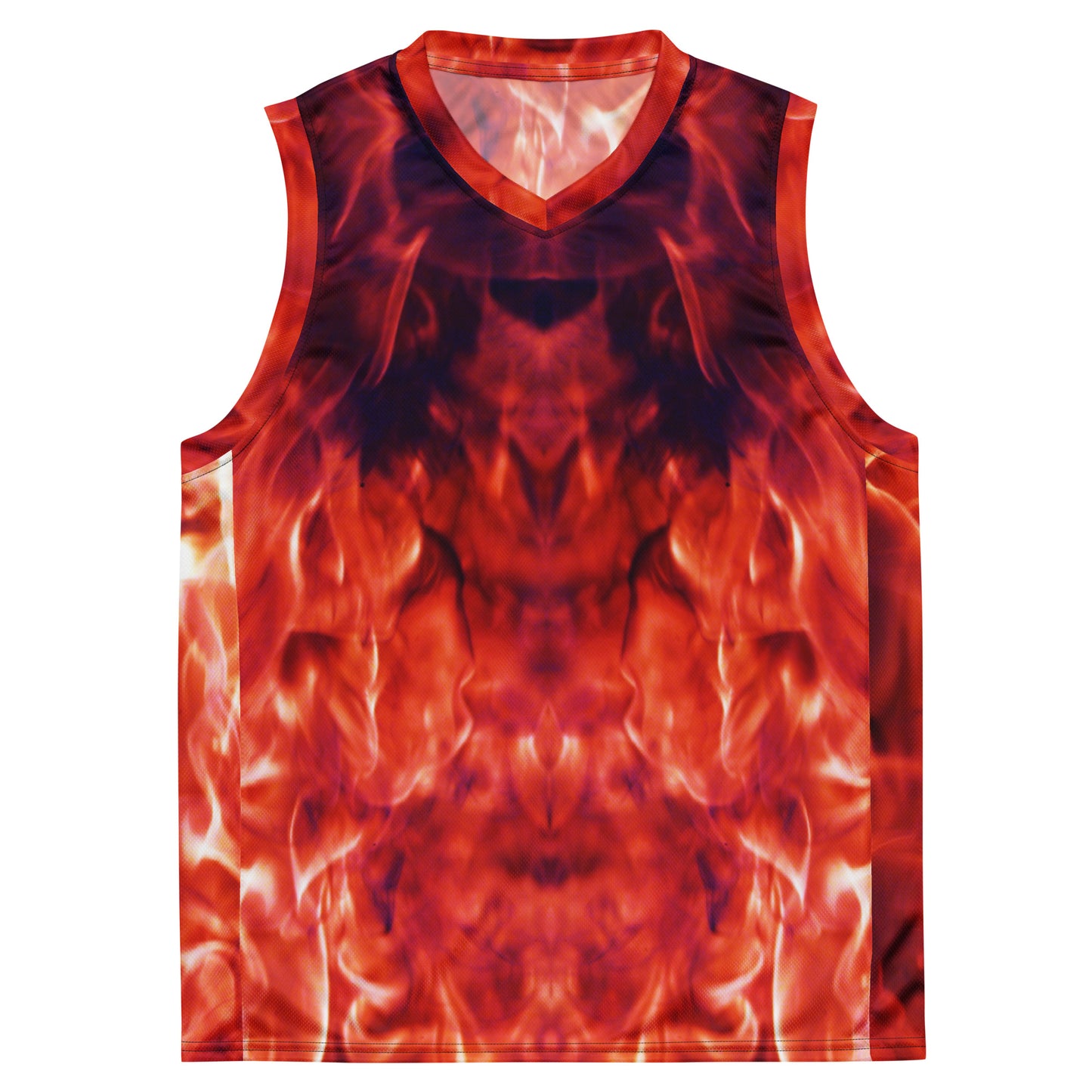 Putt Angry Recycled unisex basketball jersey