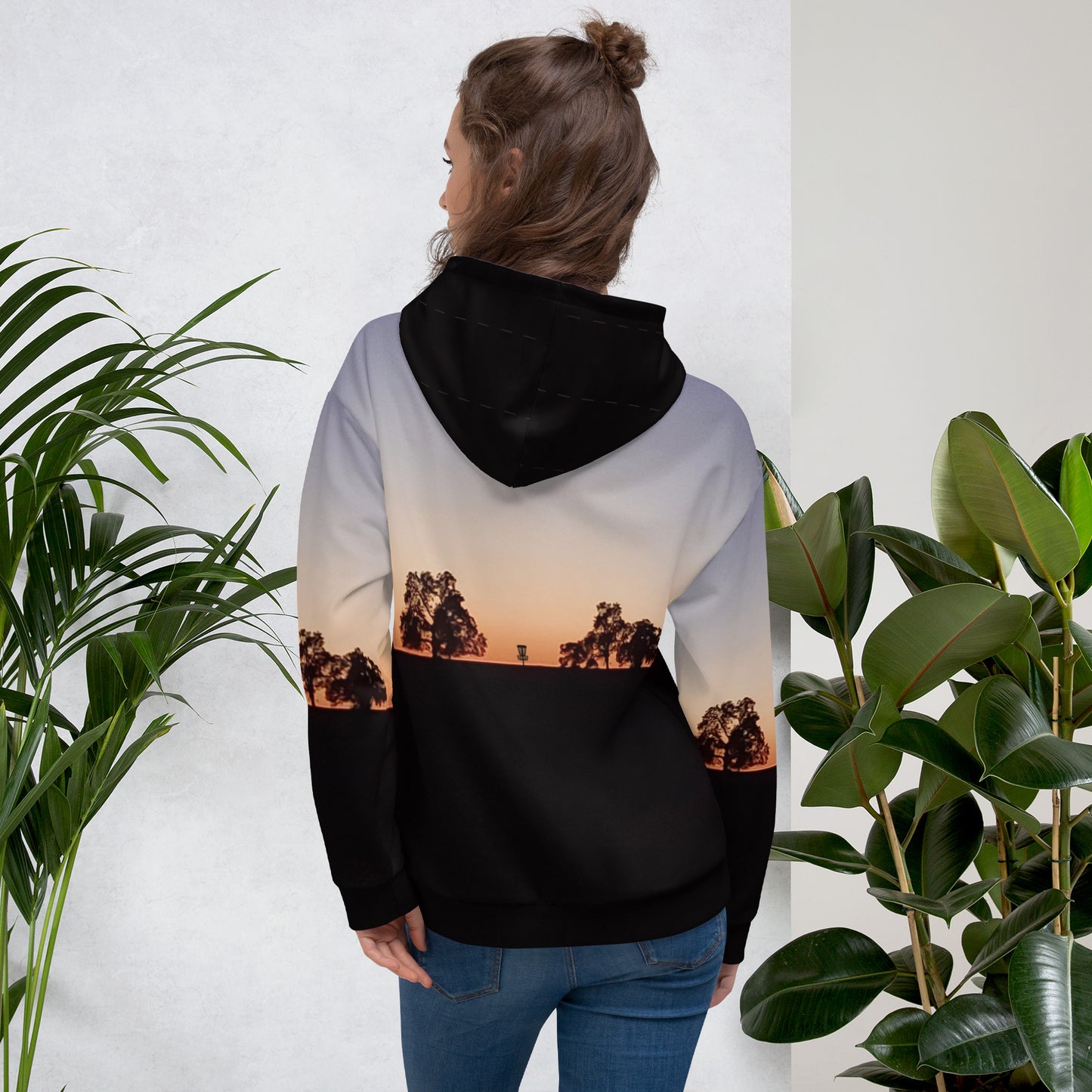 Scott Road Sunset with Basket Unisex Hoodie