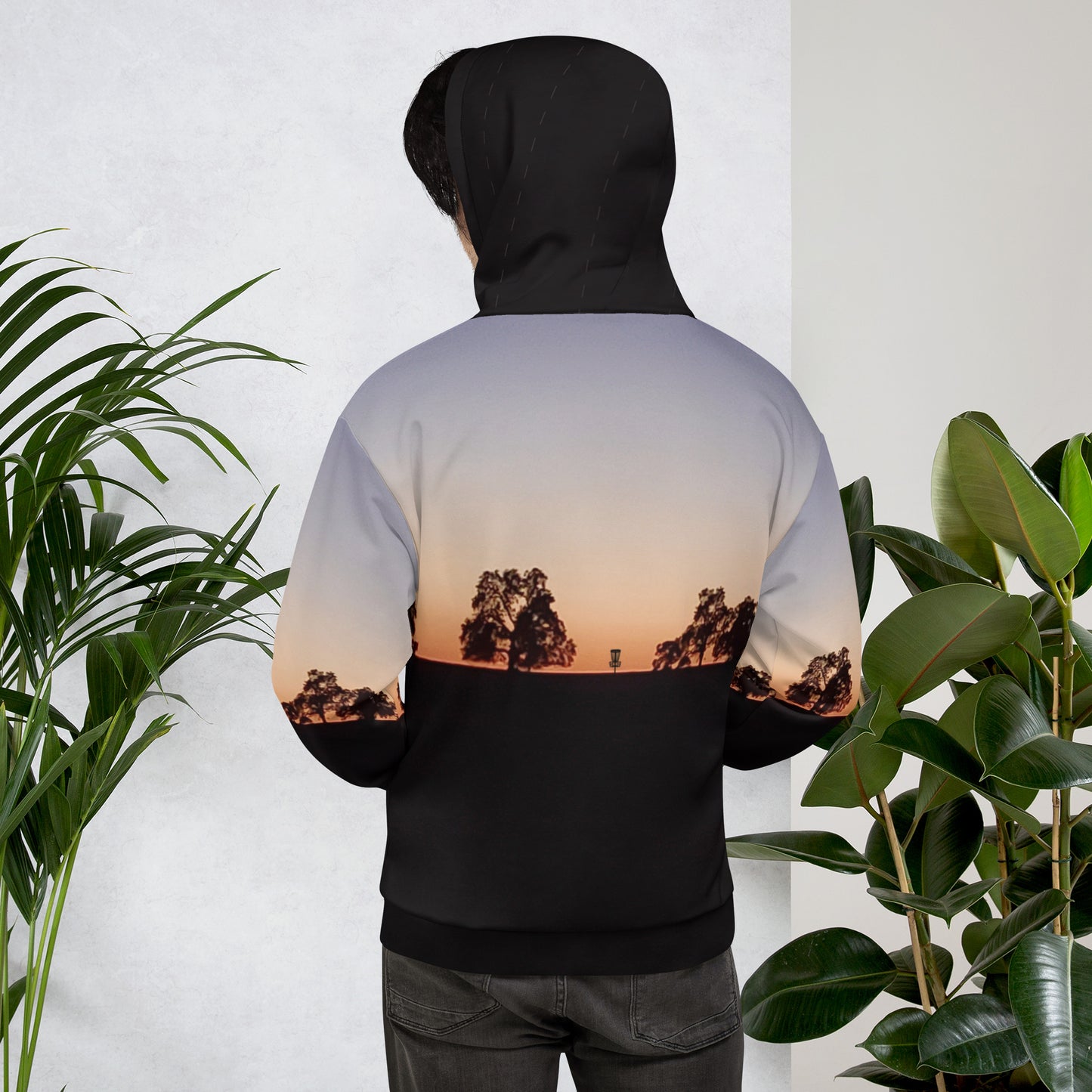 Scott Road Sunset with Basket Unisex Hoodie