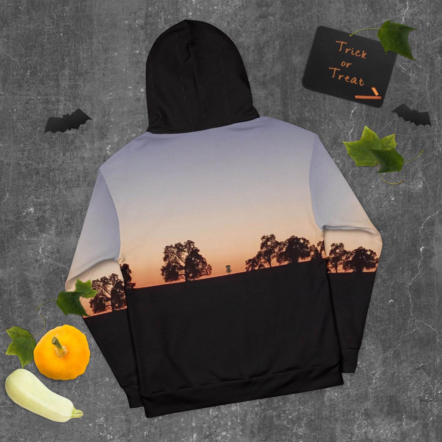 Scott Road Sunset with Basket Unisex Hoodie