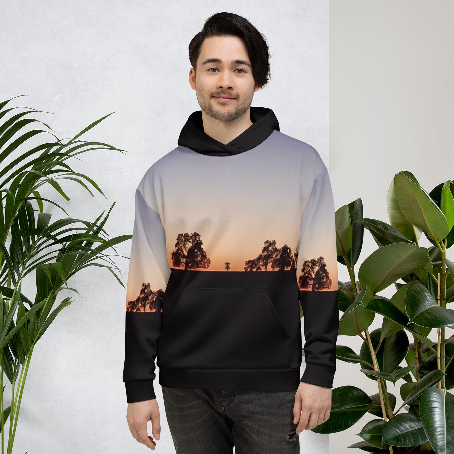 Scott Road Sunset with Basket Unisex Hoodie