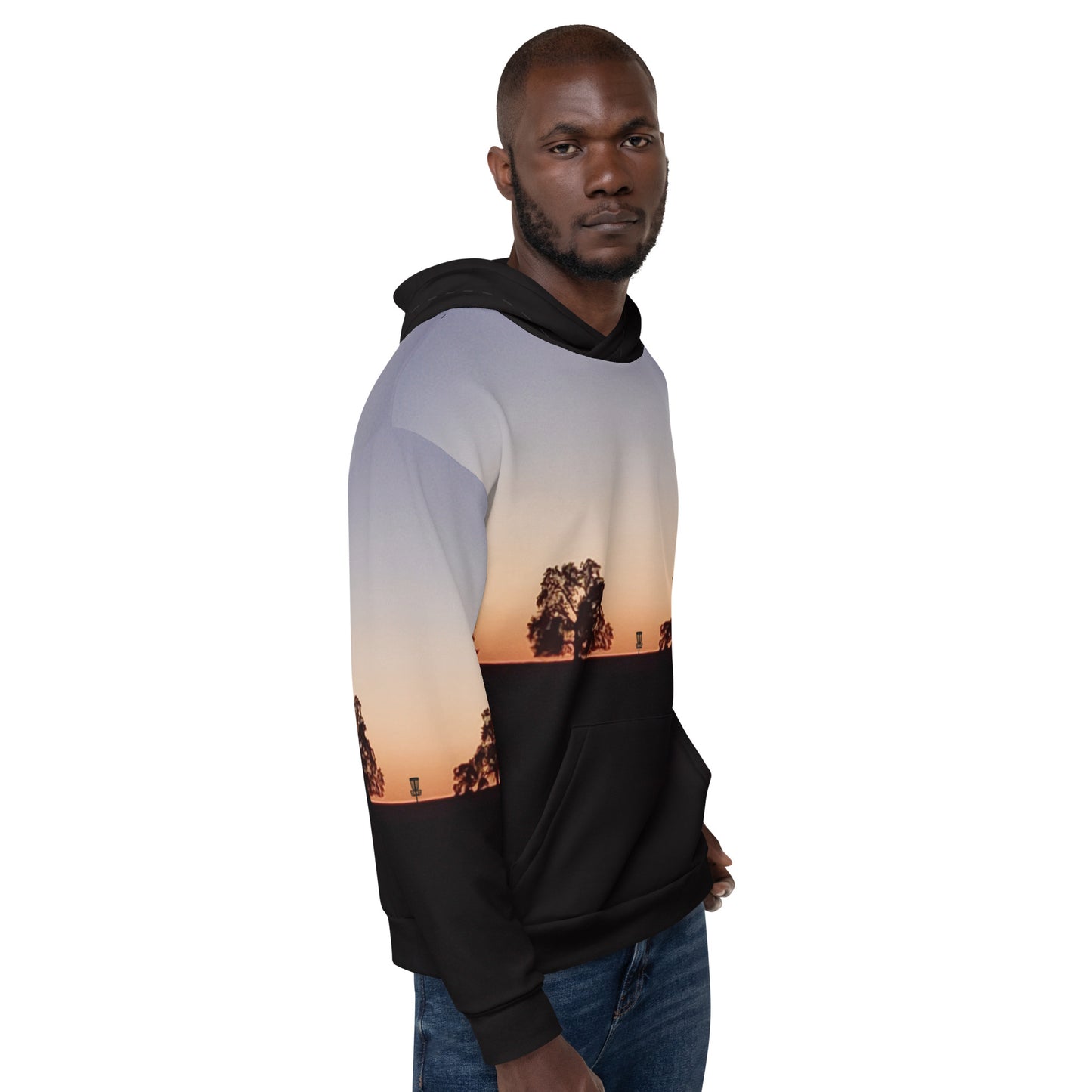 Scott Road Sunset with Basket Unisex Hoodie