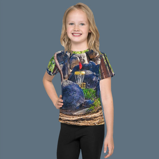 Zephyr Cove Hole 1 Kids crew neck t-shirt