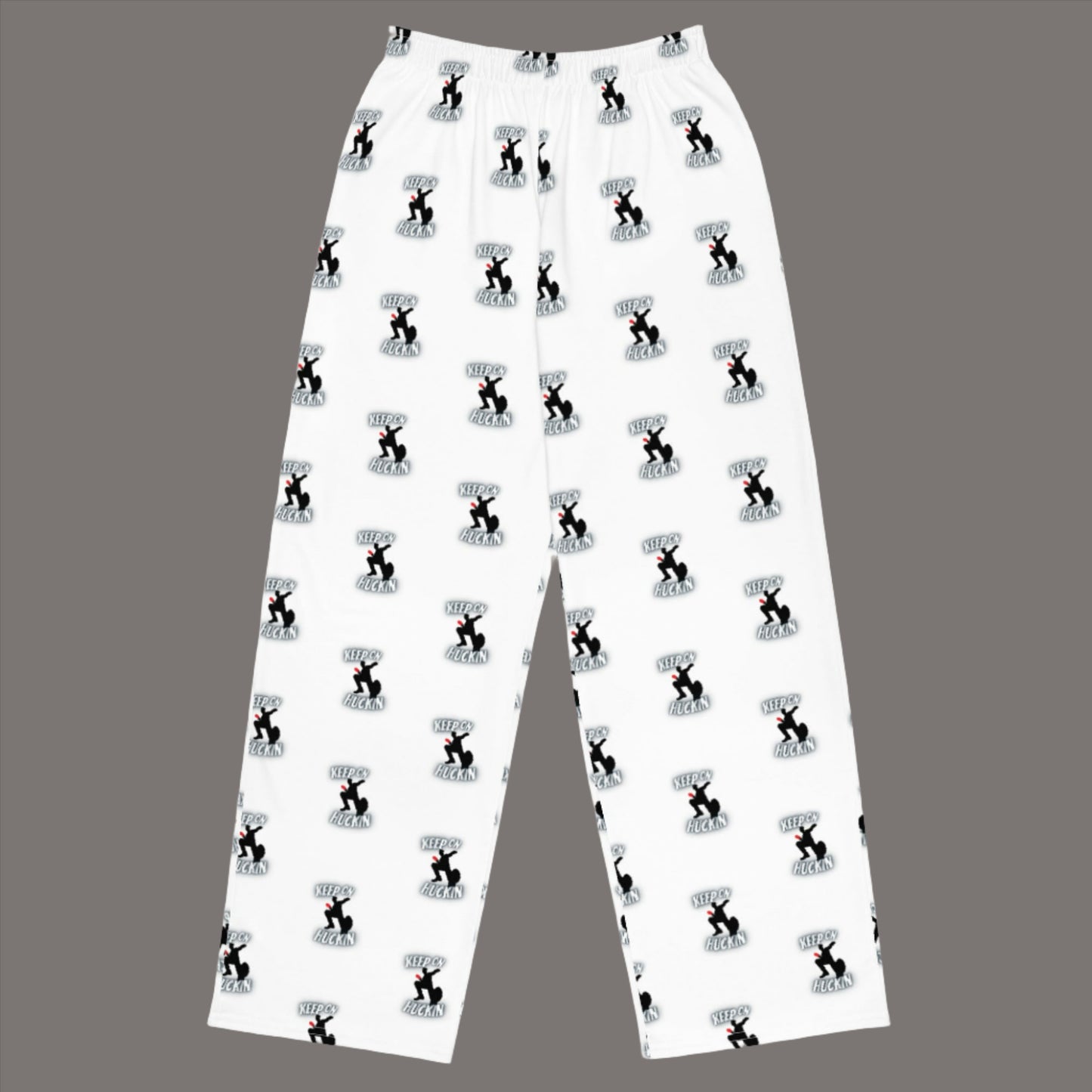 Keep on Huckin unisex wide-leg pants