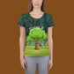 Tree's R Dicks All-Over Print Women's Athletic T-shirt