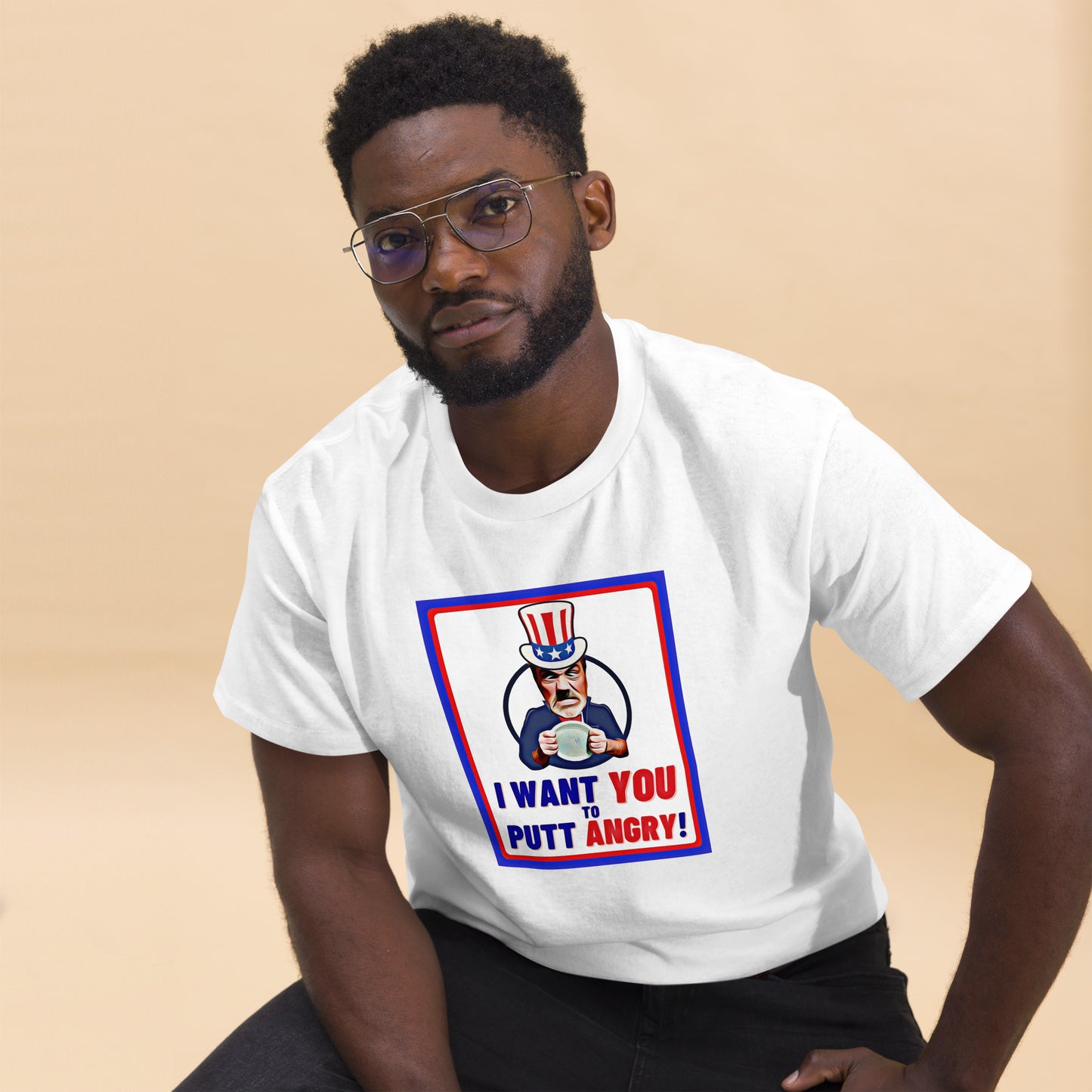 Uncle Sam Putt Angry tee